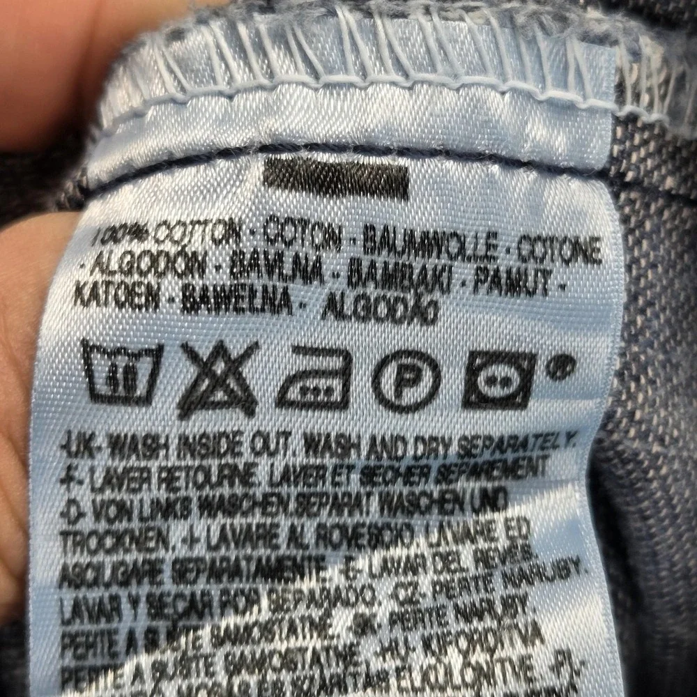 Vintage Levis Engineered Jeans Mens Blue Twisted Button Fly Thrashed Fits 31x30